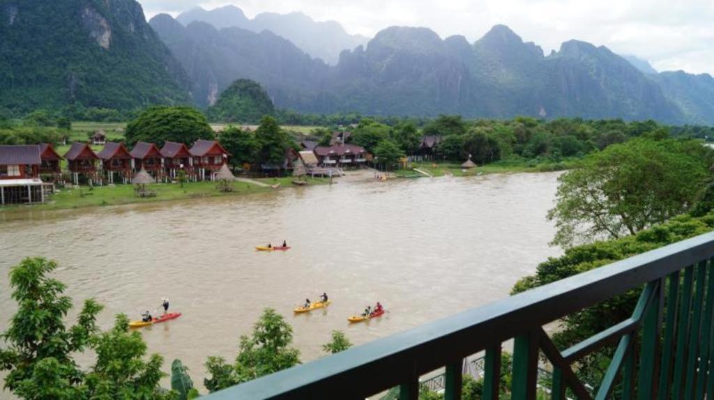 Vansana Hotel Vang Vieng Eksteriør bilde