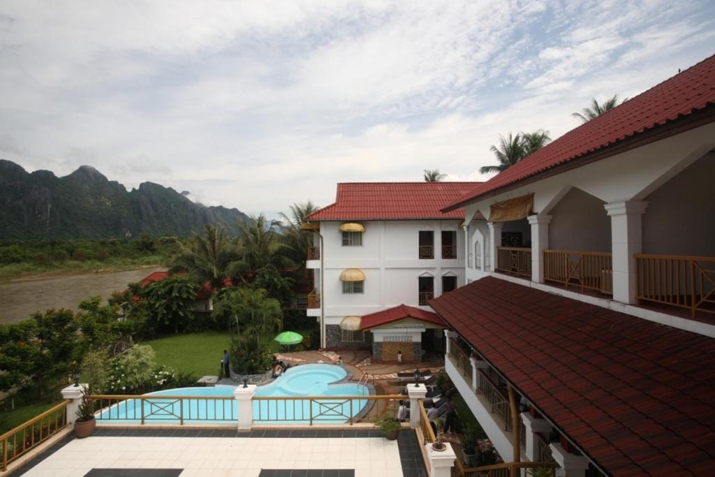 Vansana Hotel Vang Vieng Eksteriør bilde