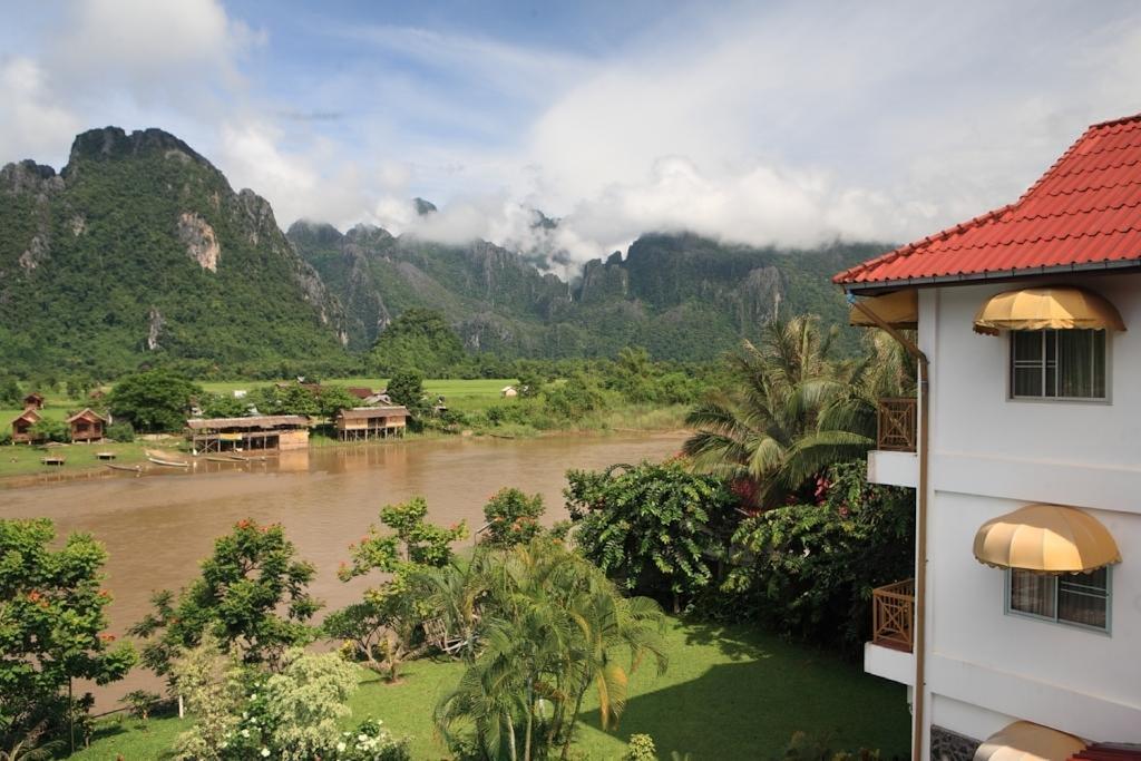 Vansana Hotel Vang Vieng Eksteriør bilde